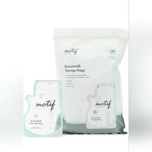 NWT Motif Medical Breastmilk Storage‎ Bags (2 Packs Of 100) Nursing Maternity